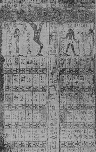 ancient Egyptian calendar of Decans